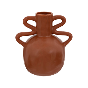 Vase OLME H.20 marron