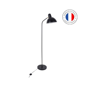 Lampadaire E27 MARCEL H.163 noir