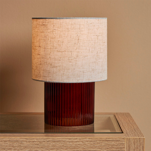 Lampe en verre E14 DELIA