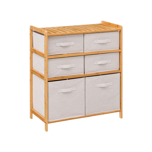 Etagère double 6 rangements TIDY