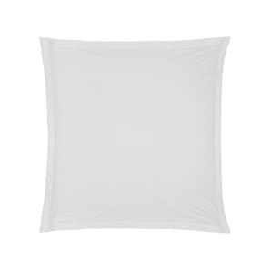 Taie d'oreiller coton 63x63 blanc