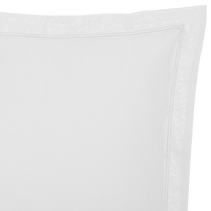 Taie d'oreiller coton 63x63 blanc